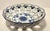 Chinoiserie 1990s Maitland-Smith Chinoiserie Blue & White Porcelain Pierced Basket Bowl For Sale - Image 3 of 7