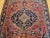 Vintage Persian Sarouk Area Rug, Handwoven Floral Design, Red & Turquoise, 4’ X 5’ For Sale - Image 12 of 12