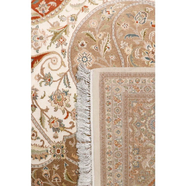 Pasargad Home Baku Multi Silk & Wool Area Rug-10' 0" X 14' 3" For Sale - Image 4 of 6