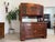 Art Nouveau Buffet in Oak Veneer, 1920s For Sale - Image 3 of 13