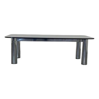 Plan Steel Towel with Smoked Crystal For Sale