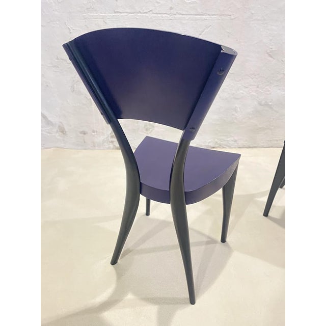 Karina Chairs by J. Mancini & G. Fois-Dorell for Sawaya & Moroni, 1990s, Set of 2 For Sale - Image 11 of 18