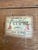 1923 Antique Chinese MahJong game set. Original bamboo base and bone top tiles. Box is a walnut stained wood with brass...