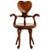Not Yet Made - Made To Order Calvet Armchair in Varnished Oak by Antoni Gaudí For Sale - Image 5 of 8