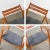 Scandinavian Modern Teak Armchairs With Brushed Charcoal Fabric Seat Cushions, a Pair For Sale - Image 10 of 13
