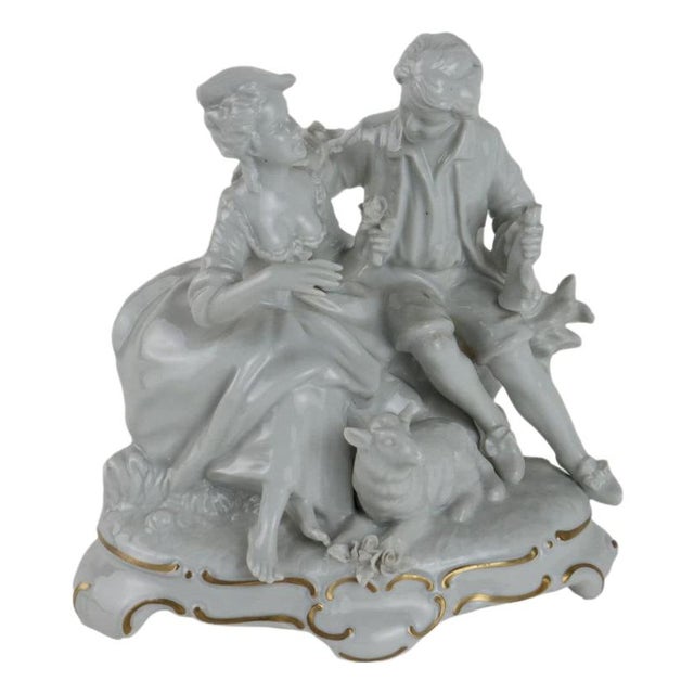 Sculpture in White Porcelain from Unter Weiss Bach, 20th Century For Sale - Image 10 of 10