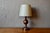 Metal Art Deco Bohemian Style Gilt Brass Table Lamp, France, 1940s For Sale - Image 7 of 11