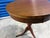 Mid 20th Century Vintage Mersman Mahogany Pedestal Side Table With Paw Feet For Sale - Image 5 of 7