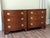 Hepplewhite Pair of 1950's Mahogany 3-Drawer Bachelor's Chests by Heritage Henredon For Sale - Image 3 of 14