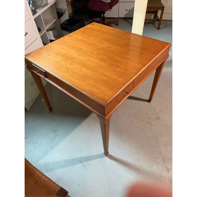 Unused Hickory Chair Julien Game Table. As Per Hickory Chair description the styling transcends both modern and...