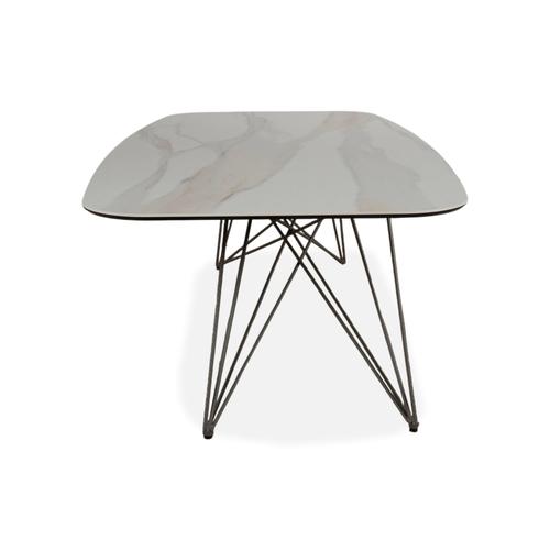 Gordon Ceramic Dining Table from Cattelan Italia For Sale - Image 9 of 10
