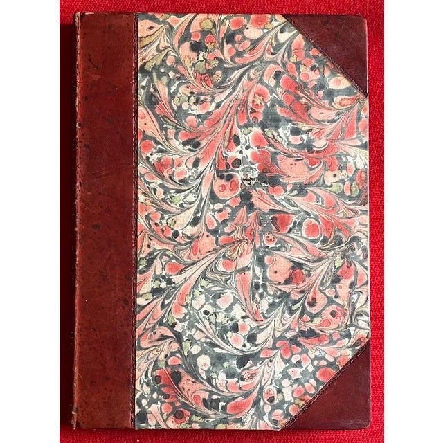 1970s Fine Red Leather Binding - Encyclopedia of the Horse - Book by Elwyn Hartley Edwards - Single Volume For Sale - Image 5 of 13