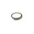Late 20th Century Platinum and Diamond Wedding Band Size 7.25 For Sale - Image 4 of 8