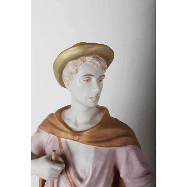 Statues from Royal Dux, Set of 2 For Sale - Image 4 of 7