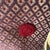 Vintage Diamond Cut Chenille Pillows With Rosette, a Pair For Sale - Image 9 of 11