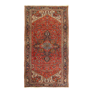 Pasargad DC Antique Geometric Medallion Persian Heriz Rug