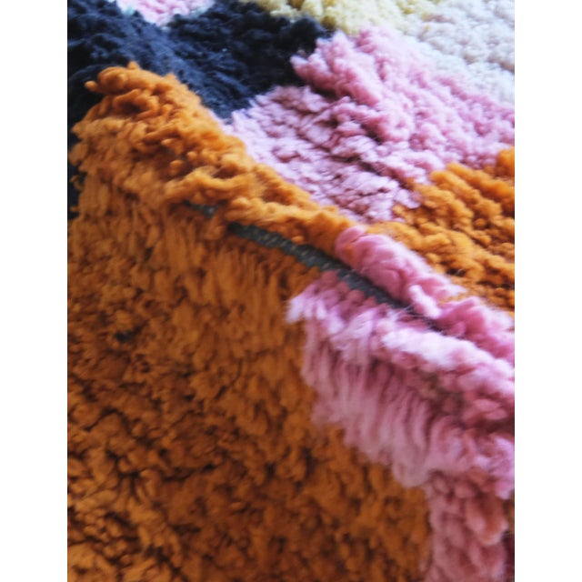 2020s Vibrant Moroccan Boujaad Rug - 9.4 X 8 Ft For Sale - Image 5 of 8