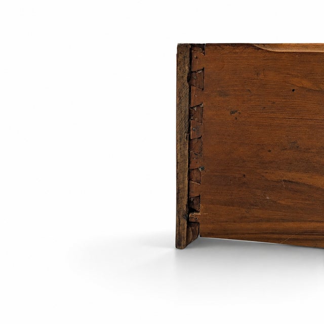 Antique Jacobean Revival Figured Wood Sideboard With Carved Medallions For Sale - Image 14 of 18
