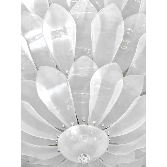 Early 21st Century Artistic Sanded Glass Flush Mount by Simoeng for Simoeng For Sale - Image 5 of 8
