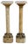 Antique Columns in Marble, 1870, Set of 2 For Sale