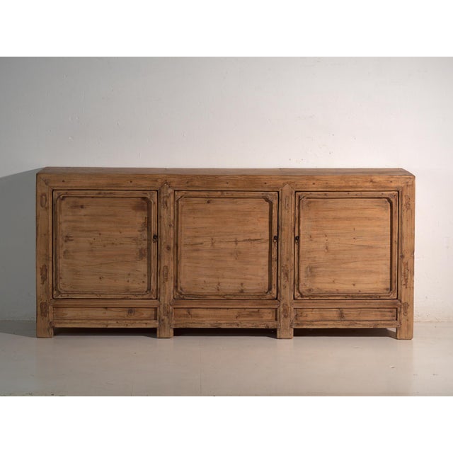 Three Door Dining Room Sideboard, 1900s For Sale - Image 6 of 12