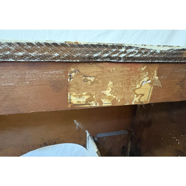 Architectural Salvage Antique French Fireplace Mantel With Cherub and Foliate Details For Sale - Image 16 of 18