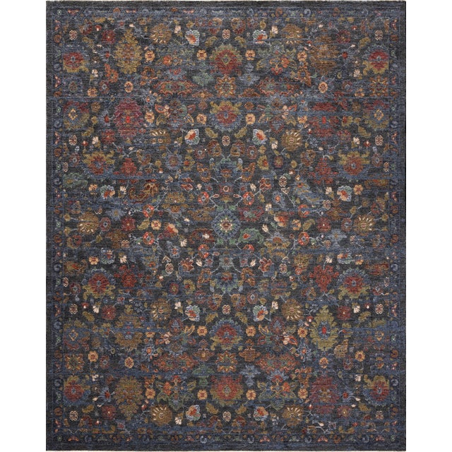2020s Loloi Winchester Sapphire / Multi 9'-3" x 12'-8" Area Rug For Sale - Image 5 of 5
