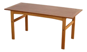Vintage Swedish Coffee Table in Teak, 1960s