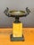 Pair of Early 19th Century French Bronze Tazzas on Siena Marble Bases For Sale - Image 4 of 8