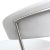 Cosmo White Steel Bar Stool For Sale - Image 9 of 12