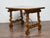 Spanish 18th Century Walnut Fratino Table with Carved Legs and Iron Stretcher For Sale - Image 9 of 12