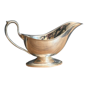 Mid 20th Century Silverplate Gravy Boat