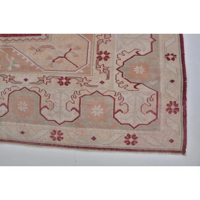 Tan 1960s Oversize Anatolian Turkish Floor Carpet For Sale - Image 8 of 11