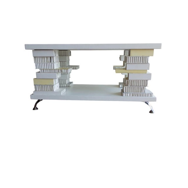 Vintage Italian Sculptural Table, 1970 For Sale - Image 12 of 12