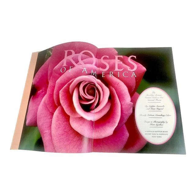 Americana “Roses of America” Gardening Book, 1990 Henry Holt & Co. For Sale