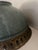 Wildwood Wildwood Vintage Large Celadon Porcelain Crackle Glaze Centerpiece Bowl For Sale - Image 4 of 4