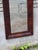 Antique American Empire Flame Mahogany Ogee Wall Mirror 20x30 Wood Backing 1850s For Sale - Image 12 of 18