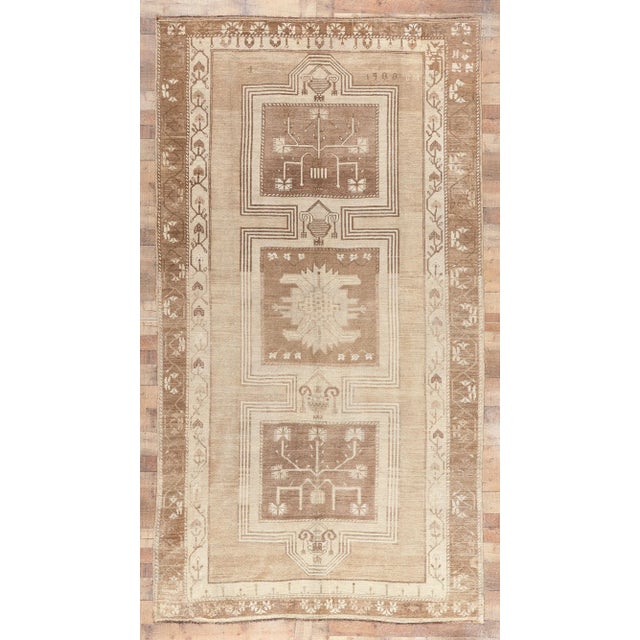 Late 20th Century Vintage Turkish Kars Rug, For Sale - Image 9 of 10