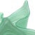 Murano Vintage Murano Jade Green Threads and Gold Flecks Italian Art Glass Decorative Fazzoletto Vase For Sale - Image 4 of 8
