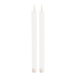 FIA WickWhite Taper Candle (Set of 2) For Sale