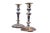 Modernist Silver Candlesticks with Octagonal Bases For Sale - Image 10 of 10