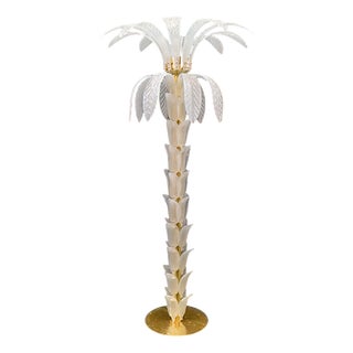 Vintage Floor Lamp in Murano Glass, 1980s For Sale