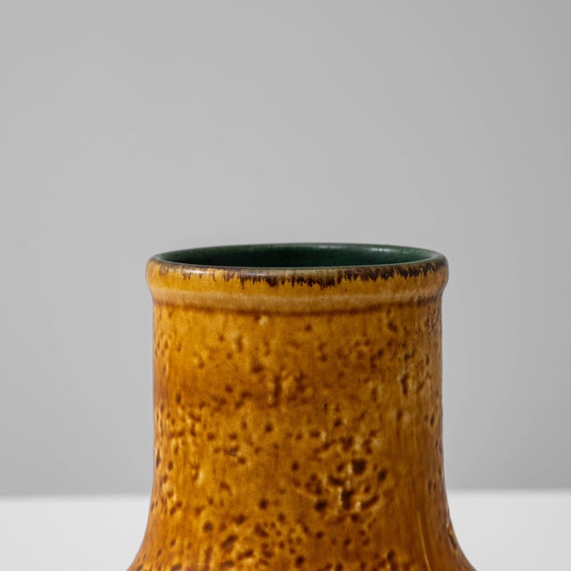 1960s German "W. Germany" Ceramic Vase For Sale In Greensboro - Image 6 of 18