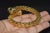 Late 20th Century Rare Fope Flex’it Blue Sapphire Woven Wrap Bangle Bracelet in 18k Yellow & White Gold For Sale - Image 10 of 17