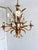 1960s Gilt Tole Floral and Wheat Chandelier, 1960 For Sale - Image 5 of 18