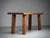 Brutalist Brutalist Dining Room Set in Pine, 1970s, Set of 7 For Sale - Image 3 of 7