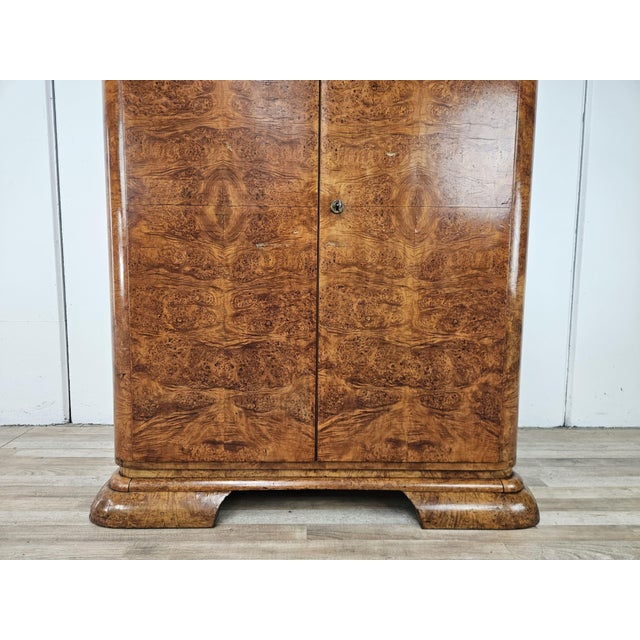 Austrian Art Deco Walnut Burl Sideboard, 1930 For Sale - Image 10 of 18