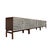 Modular Sideboard with Op Art Motif, 1970s, Set of 3 For Sale - Image 6 of 10