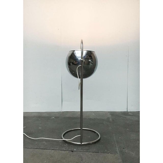 Silver Mid-Century Space Age Ball Floor Lamp, 1960s For Sale - Image 8 of 18