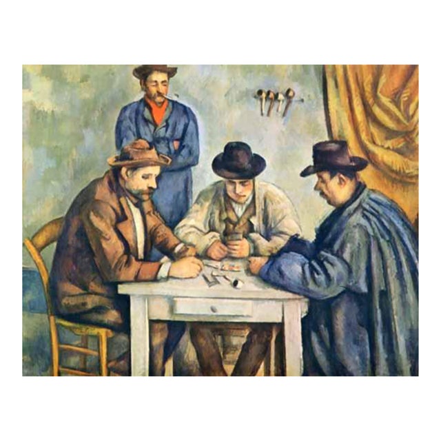 Paul Cezanne the Card Players Giclee LTD Edition For Sale